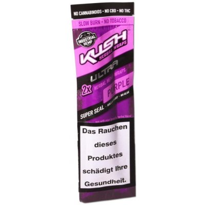 Kush herbal hemp blunt wraps ultra purple 2 ks – Zbozi.Blesk.cz