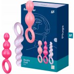 Satisfyer Booty Call anální kolík sada barevná 3 ks – Sleviste.cz