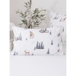 MKLuzkoviny.cz flanel Zimní les 40 x 60 cm – Hledejceny.cz