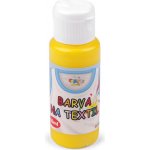 barva na textil 60 ml barva 2 žlutá – Zboží Dáma