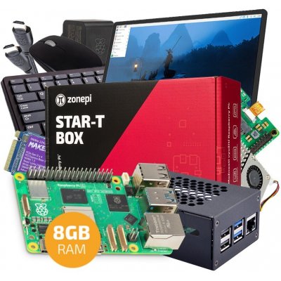 Raspberry Pi 5 8GB All In One černá – Zboží Živě