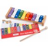 Dětská hudební hračka a nástroj New Classic Toys barevný xylofón