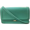 Kabelka David Jones dámská crossbody kabelka mentolová CM 6985 MINT GREEN