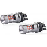 AMiO LED žárovky CANBUS 24SMD 3030 1157 T20 7443 21/5W červená 12V/24V – Hledejceny.cz