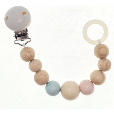 Hess řetízek Nature růžová/modrá – Zboží Dáma