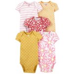 CARTER'S Body krátký rukáv Strawberry dívka LBB 5ks – Sleviste.cz