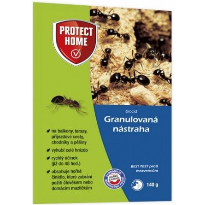 Maják ostaní Insekticid PROTECT HOME nástraha na mravence 140 g
