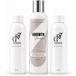GR-7 Intenzivní kúra proti šedinám: GR-7 Tonikum 2 ks + výživný šampon Growth – Zboží Dáma