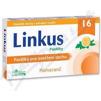 Linkus Pomeranč pastilky 16 ks