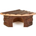 Trixie Jesper Dřevěný dům rohový pro křečky 21 x 10 x 15 cm – Zboží Mobilmania