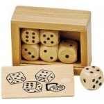 Hrací kostky v dřevěné krabičce – Zboží Živě