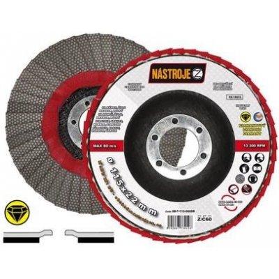 Nástroje cz Kotouč lamelový 115 mm 60 IM-7-115-060DR – Sleviste.cz