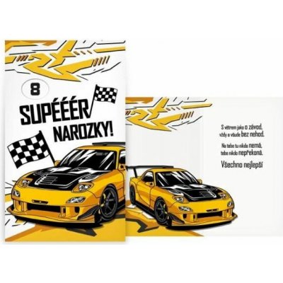 Přání k narozeninám otočné, dětské M33-122 W – Sleviste.cz