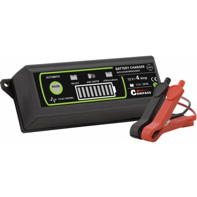 Nabíječka mikroprocesor 4Amp 12V PB/GEL/AGM/LiFePO4 – Zboží Živě