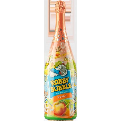 KAUFLAND ROBBY BUBBLE broskev 1,5L – Zboží Mobilmania