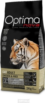 OPTIMA nova Cat Adult Chicken&Rice 2 kg