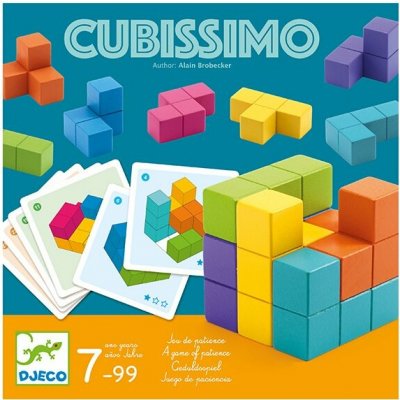 DJECO Logická hra s předlohami Cubissimo – Hledejceny.cz