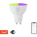 Immax NEO SMART žárovka LED GU10 6W RGB+CCT barevná a bílá, stmívatelná, Wi-Fi, TUYA