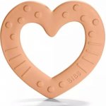 Bibs Baby Bitie Heart Peach – Zboží Dáma