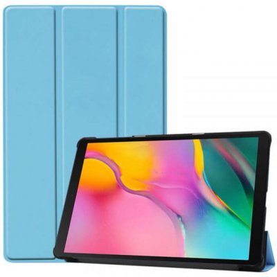 SES 2v1 Smart flip cover + zadní plastový ochranný kryt pro Samsung Galaxy Tab A8 SM-X200 10527 světle modrý – Zboží Mobilmania