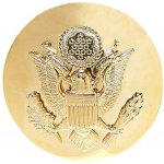 Odznak US ARMY čepicový kulatý ZLATÝ – Hledejceny.cz