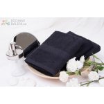 XPOSE Froté ručník VERONA 3ks - černý 30 x 50 cm – Hledejceny.cz