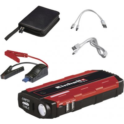 Startovací a USB powerbanka, proud 400 A, kapacita 7500 mAh - Einhell Expert CE-JS 8