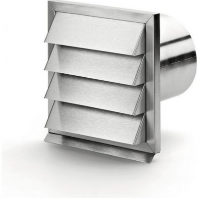 Naber E-Jal flow 150 X - venkovní mřížka se zpětnou klapkou nerez – Hledejceny.cz