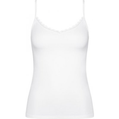 Triumph Feel Of Cotton Spaghetti Top bílá – Sleviste.cz