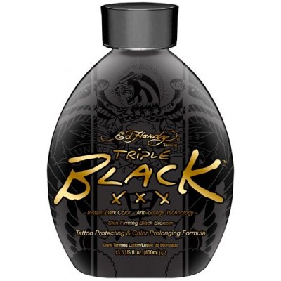 Ed Hardy Tanning Triple Black XXX 400 ml – Sleviste.cz