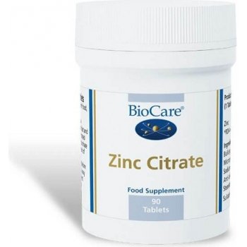 BioCare Citrát zinečnatý 17,1 mg 90 tablet