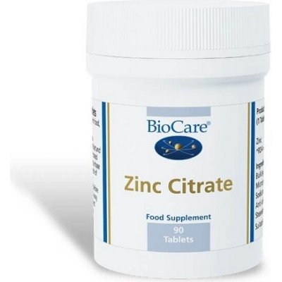 BioCare Citrát zinečnatý 17,1 mg 90 tablet – Zbozi.Blesk.cz