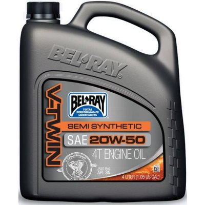 Bel-Ray V-Twin Semi Synthetic 20W-50 4 l – Zboží Mobilmania