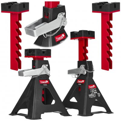 Geko Podpěry pod auto 3 t 275-430 mm TVARDY, T00302 – Hledejceny.cz