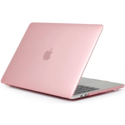 PROTEMIO 43416 CRYSTAL Plastový kryt pro MacBook Pro 15" A1990 / A1707 růžový