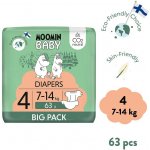 Muumi Baby Moomin Baby 4 Maxi 7–14 kg 63 ks – Sleviste.cz