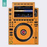 Doto Design Skin CDJ 3000X FULL COLORS Sunset Orange – Zboží Živě