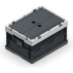 PK Group Skládací přepravky plná 400x300x220 s víkem – Zboží Mobilmania