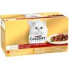 Konzerva pro kočky Gourmet Gold cat multipack kousky ve šťávě 4 x 85 g 340 g