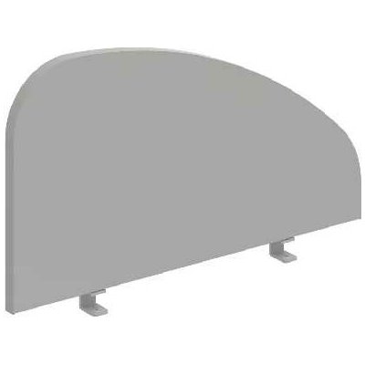 OFFICE PRO HOBIS stolový paraván na hranu stolu - PA 800 H šedá – Zboží Dáma