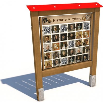 Monkeys Edukační panel Pexeso Historie v rytmu 160 – Hledejceny.cz