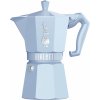 Moka konvice Bialetti Exclusive Moka Express 6 Light blue