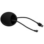 BACHMANN Průchodka kabelu LOOP ROUND 80 mm černá 930.302 – Zboží Mobilmania