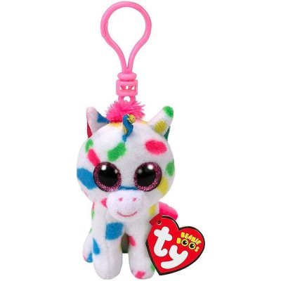 Přívěsek na klíče Beanie Boos HARMONIE kropenatý jednorožec – Zboží Mobilmania