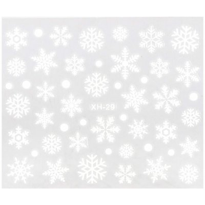 BIO NAILS Nálepka Vánoce XH 29 bílá – Hledejceny.cz
