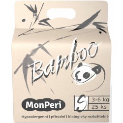 MonPeri Bamboo S 3-6 kg EKO 2 25 ks