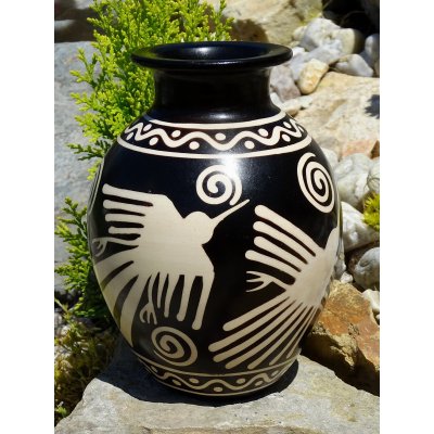 Dekorativní váza malá (kolibřík a opice, 16 cm) od 650 Kč - Heureka.cz