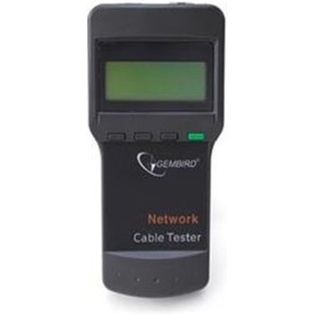 Gembird Zkoušečka kabelů Digital network cable tester RJ45 (Cat 5E, 6E, coaxial, telephone)