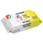 Riano Detox vlhčené antibakteriální ubrousky, žluté 60 ks – Zboží Mobilmania