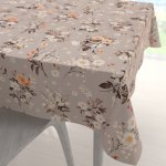 Biante bavlna čtvercový ubrus Sandra SA-739 Růže a konvalinky na béžovošedém 70x70 cm – Hledejceny.cz